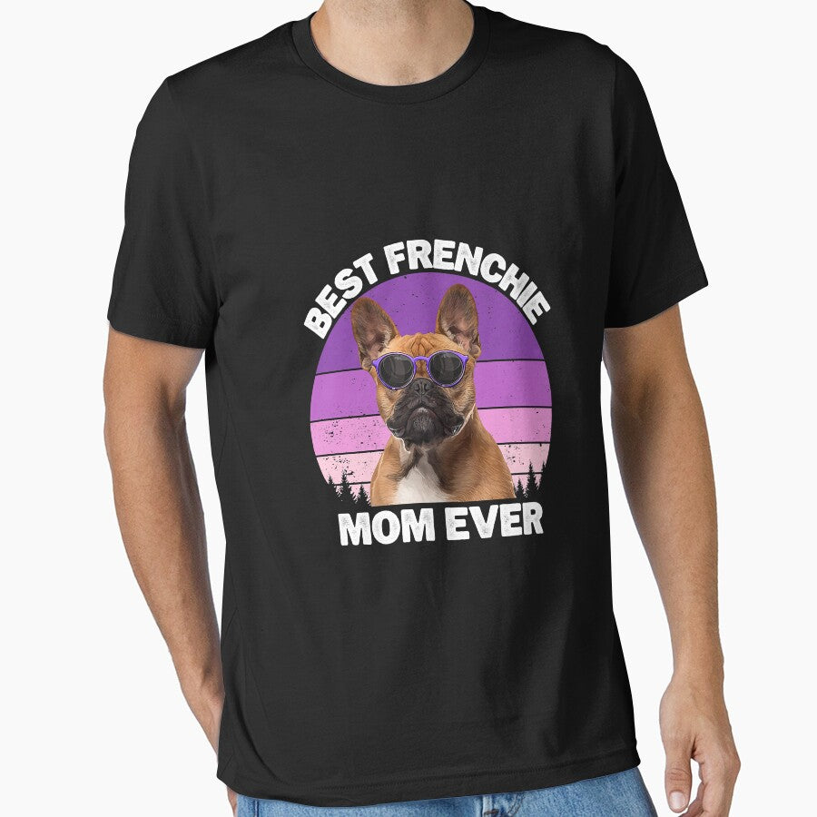 Frenchie Mom Dog Lover Funny French Bulldog For Women Girls Premium by virnmjan