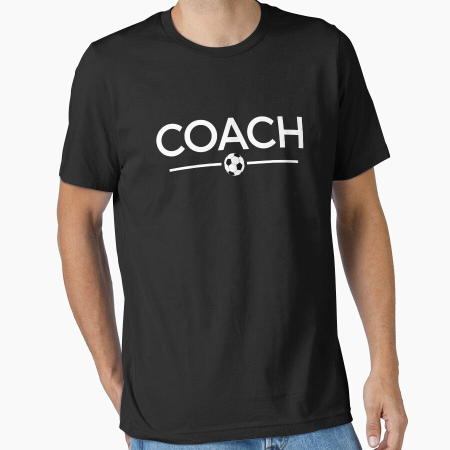 Soccer Coach Uniform I Love Coaching Sports Stripe by KNUXX Shop