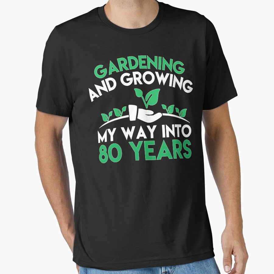 Birthday Gift Long Sleeve Shirt Gardening by cichonb