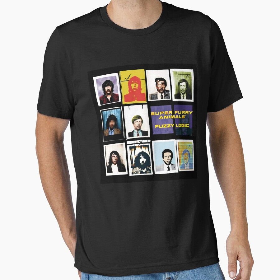 Super Furry Animals Fuzzy Logic Classic T Shirt by DonnaBrownn
