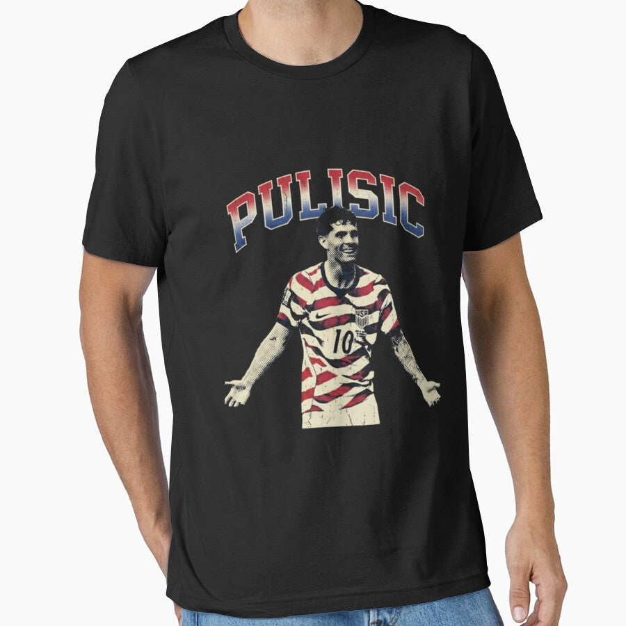 Christian Pulisic Soccer Captain Football by Phillipsalexan