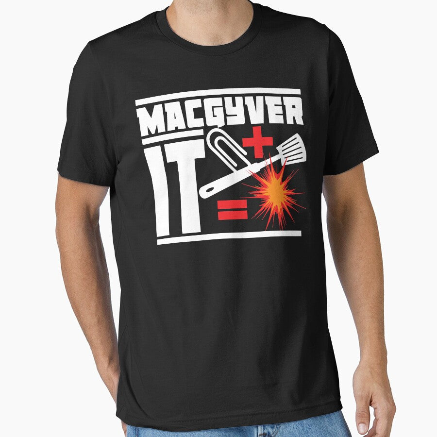 MacGyver Tee by chalkergbaril