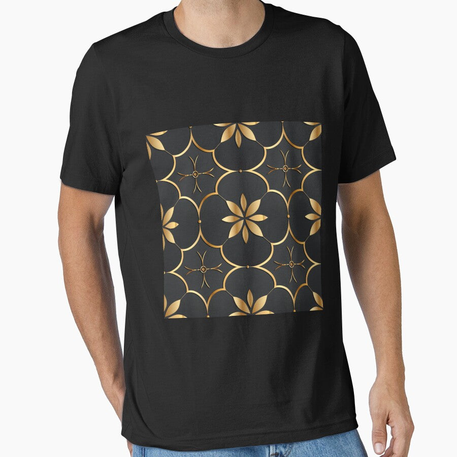 Elegant Simplicity: Minimalist Vector Pattern by Ace Apparel  Attire