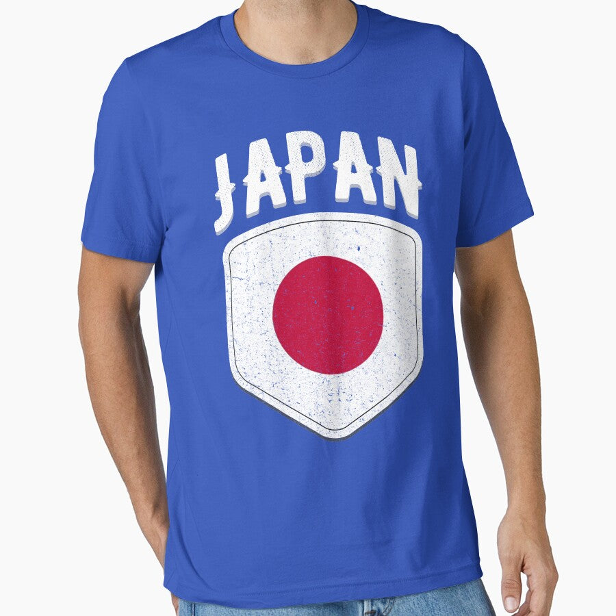 Japan National Flag World Sport Stadium Fan T Shirt Supporter Jersey Football Cup TShirt by screenworks