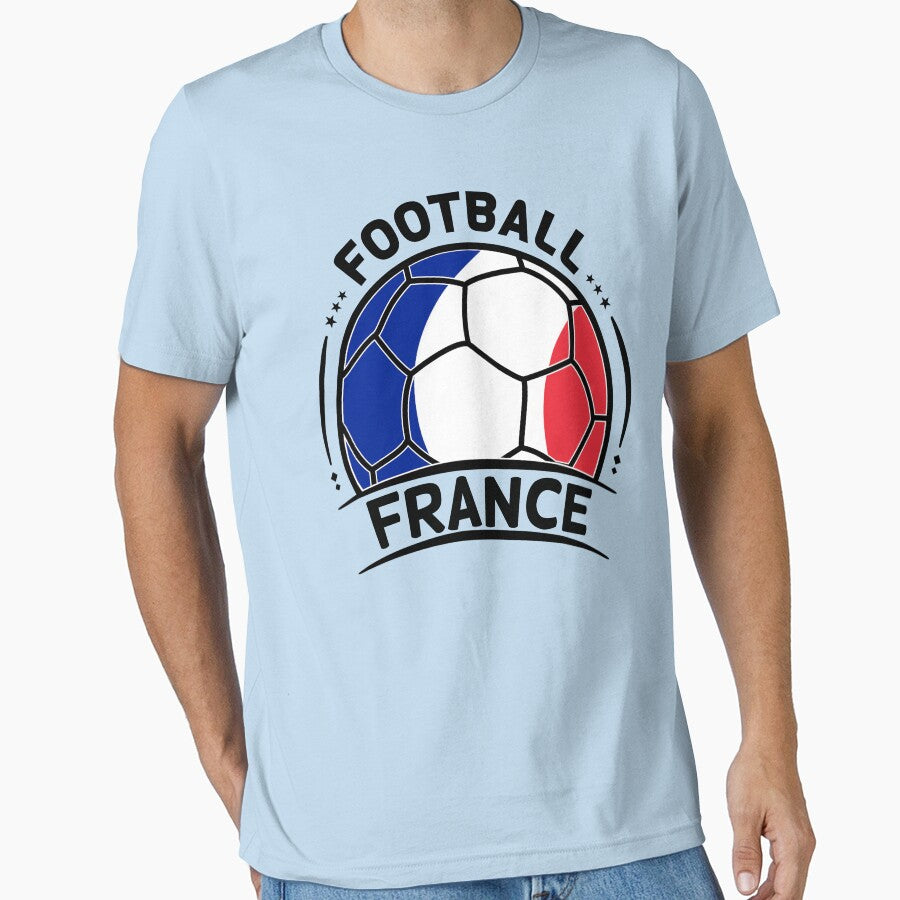 France Soccer Team 2022 France Flag Inside a Soccer Ball for Football Fans by Dexter Freeman