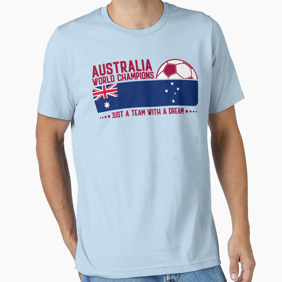 Australia Soccer Team for Football Fans and Soccer Lovers by Dexter Freeman