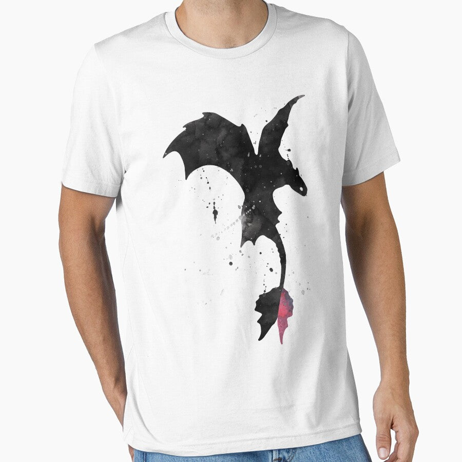 Splatter Toothless Dragon by mrsalbert