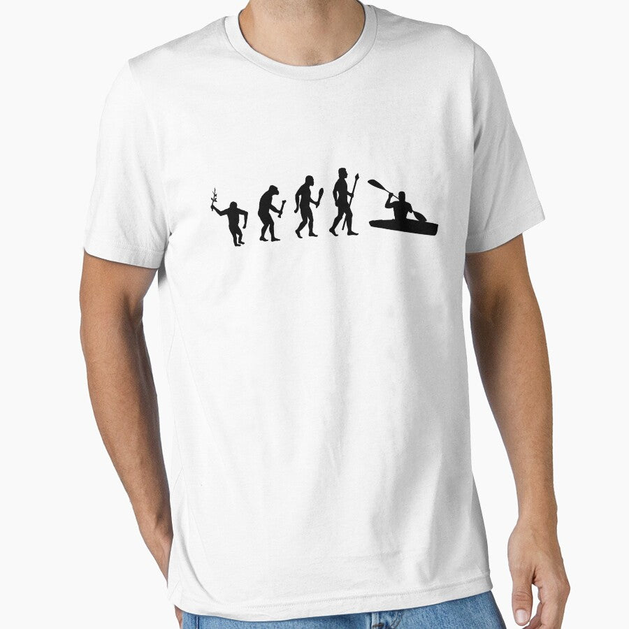 The Evolution Of Man And Kayaking by BeyondEvolved