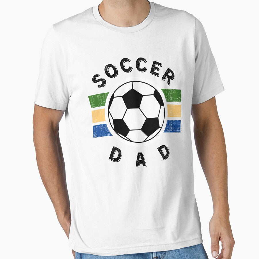 Soccer Dad/ Sports Dad/ Dad Life- White by Designs By YL