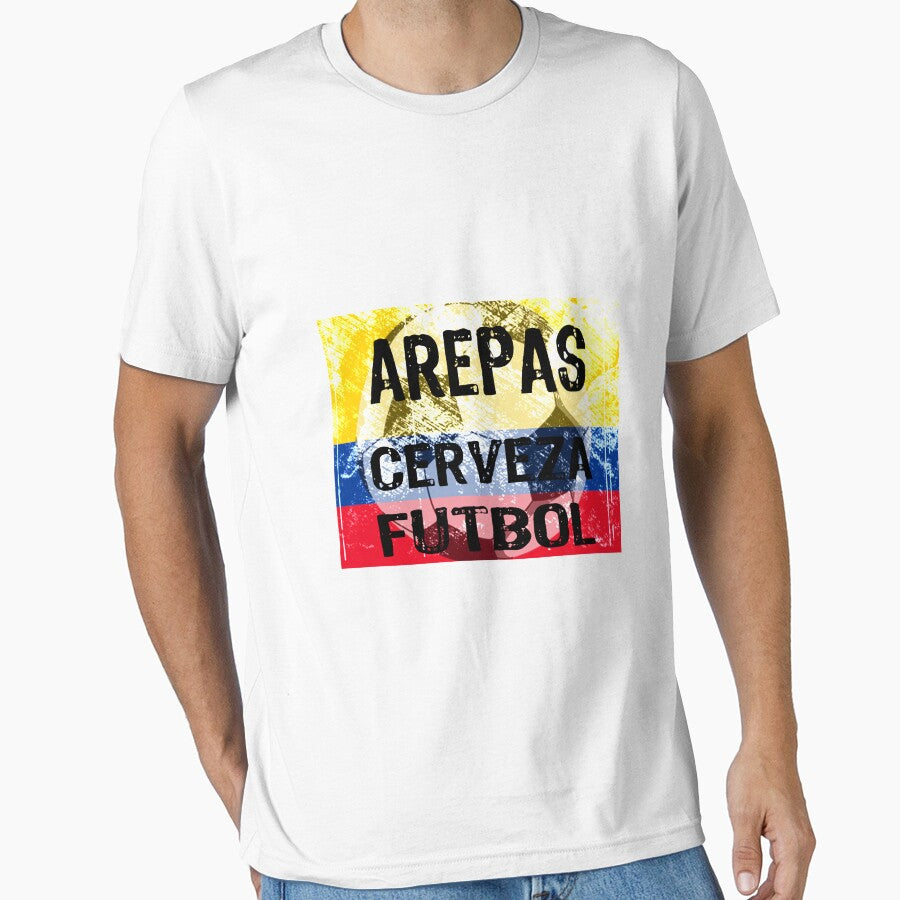Arepas Cerveza Futbol Soccer Fan by CreativeStrike