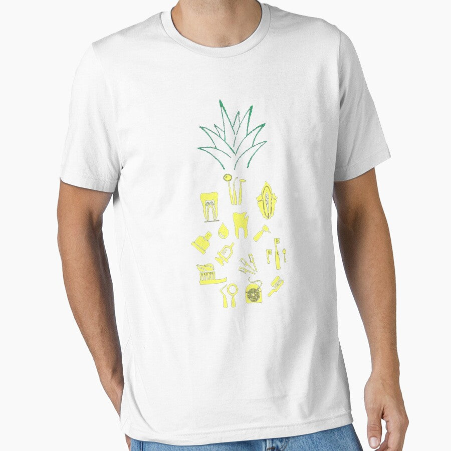 Dentist Pineapple Shirt Tank Top Hoodie Dentist Shirt Dentist Gift Dental Hygienist Dental Student Gift For Dentist by HAZELMYKLEBUST