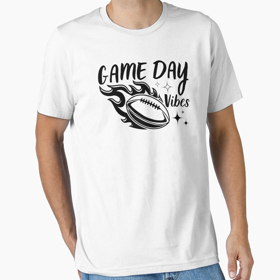 Game Day Vibes, Football, Soccer by Jakarprint