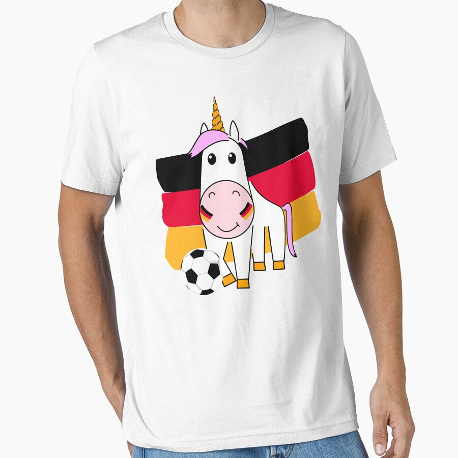 Unicorn Violetta plays football for Germany by peter2art