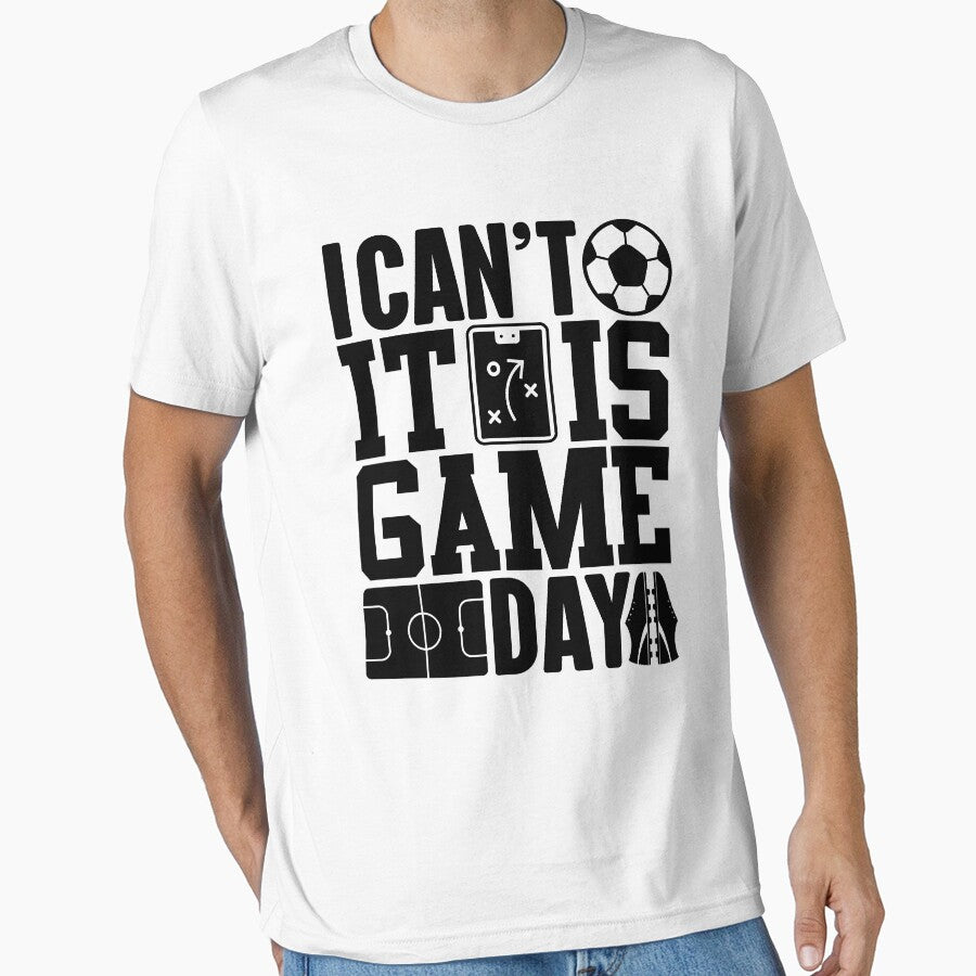 I Can't It's Game Day | Soccer Fan by GravitiTees