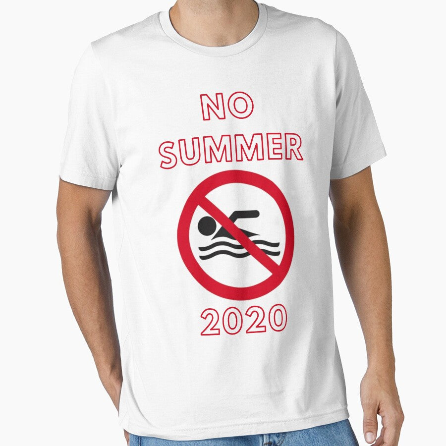 No Summer In 2020 Slim Fit T-Shirt by Discovery88