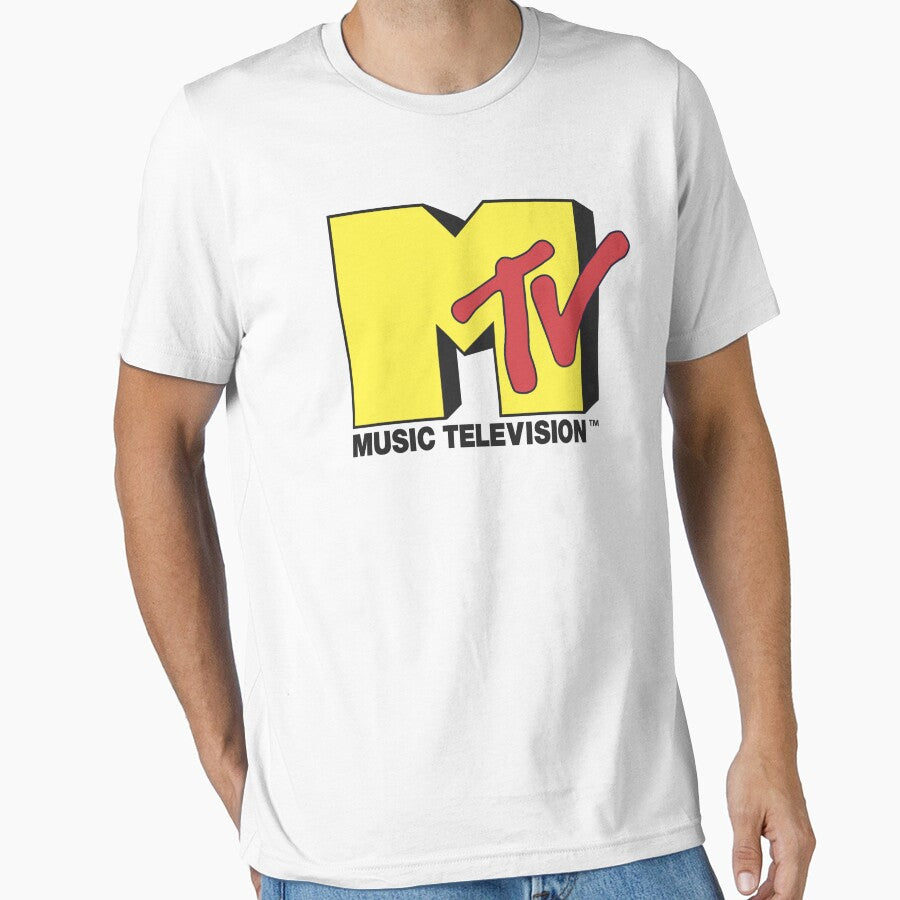 MTV Bright Yellow M & Red TV Logo by FifthSun