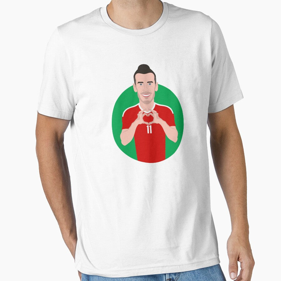 Gareth Bale's football celebration Welsh football legend by vectorlove