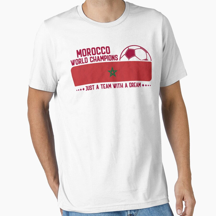 Morocco Soccer Team for Football Fans and Soccer Lovers by Dexter Freeman