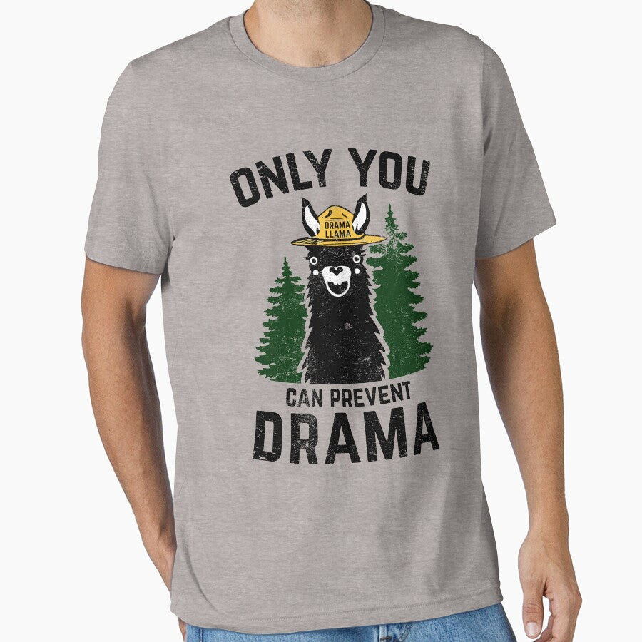 The Original Only You Can Prevent Drama Llama GRUNGED - Smokey Bear Parody by TocaLuna