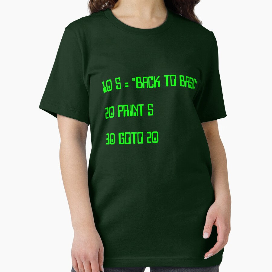 Back to Basic Programming Proud Computer Nerd Nostalgic Shirt by Archpress