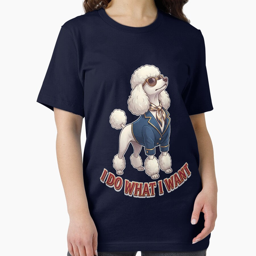 I Do What I Want Poodle Diva Design by Tong4130