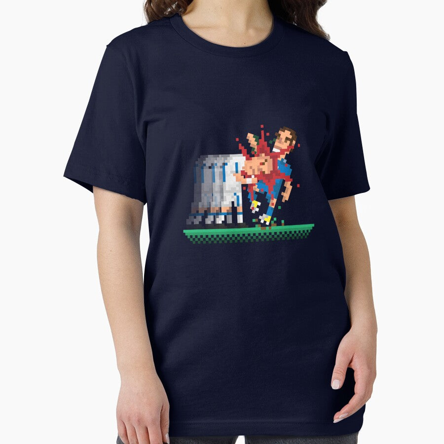 World Football Cup - Zidane Headbutt Soccer Shirt by PressStartShop