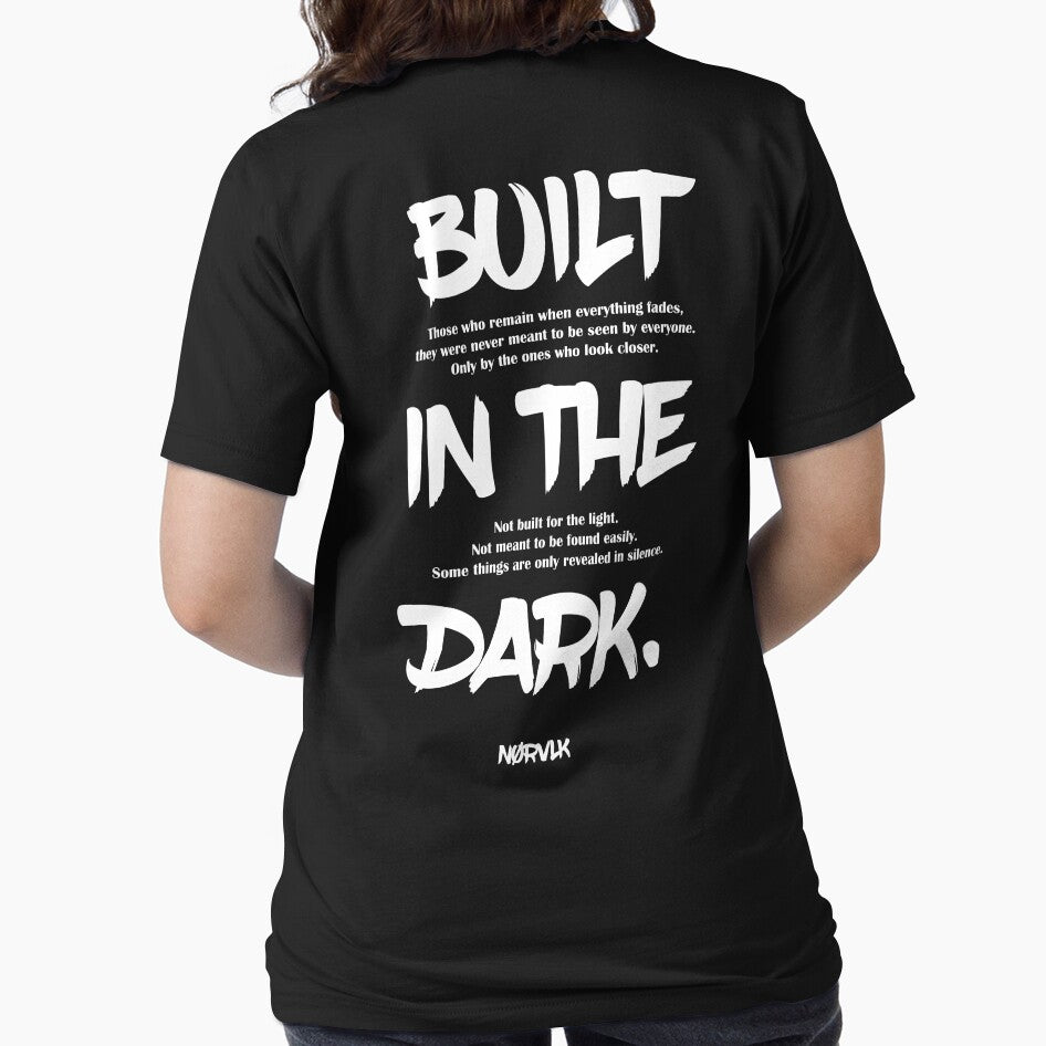 NØRVLK Built in the Dark Streetwear Design White by NORVLK