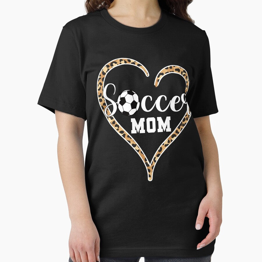 Leopard Heart Print Soccer Mom Heart by LashondaGreen89