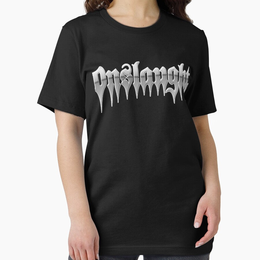 Onslaught Band Logo Premium T-Shirt by TabiusTa