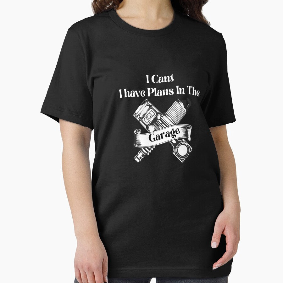 I Cant I Have Plans In The Garage Fathers Day Car Mechanics Short Sleeve by ILYASLAM