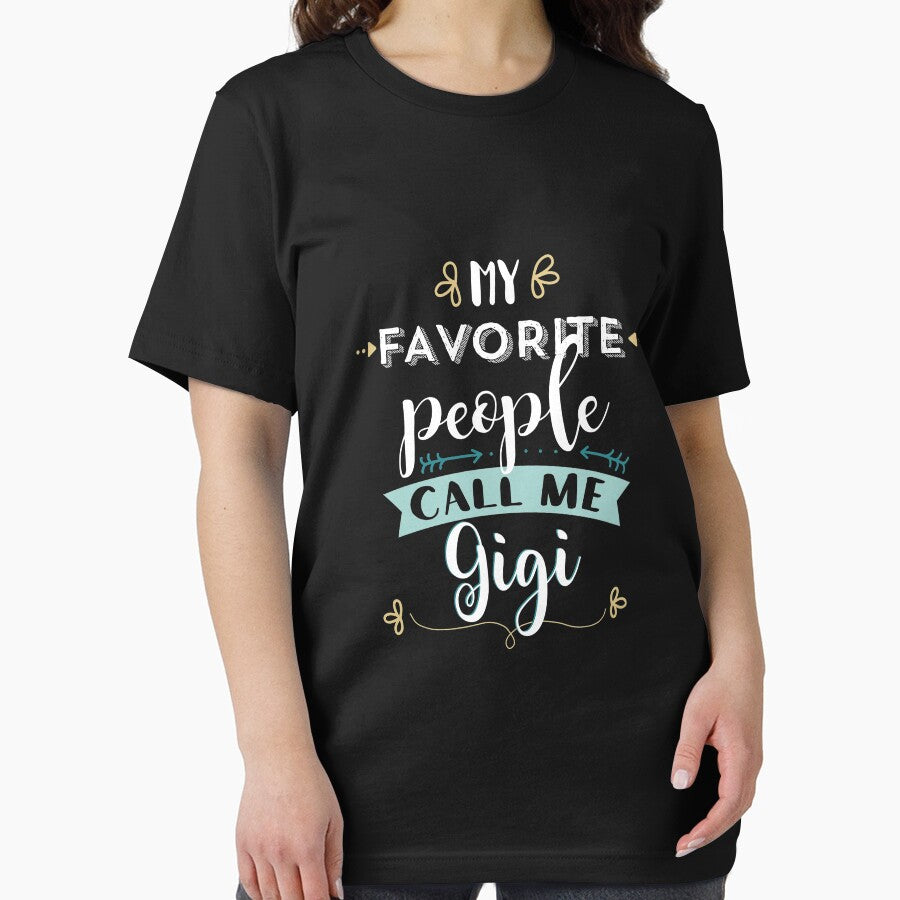 My Favorite People Call Me Gigi Long Sleeve Tshirt Grandmas by merystowe1