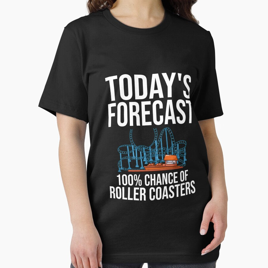 Roller Coaster Ride Amusement Theme Park Long Sleeve TShirt88 by claudiadccla