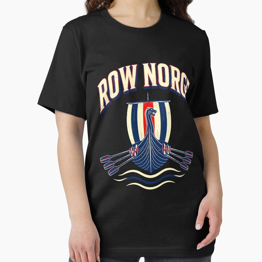 Row Norge Norwegian Viking Ship Norway Rowing Boat Pride Soccer Fan Football by ajifujpost