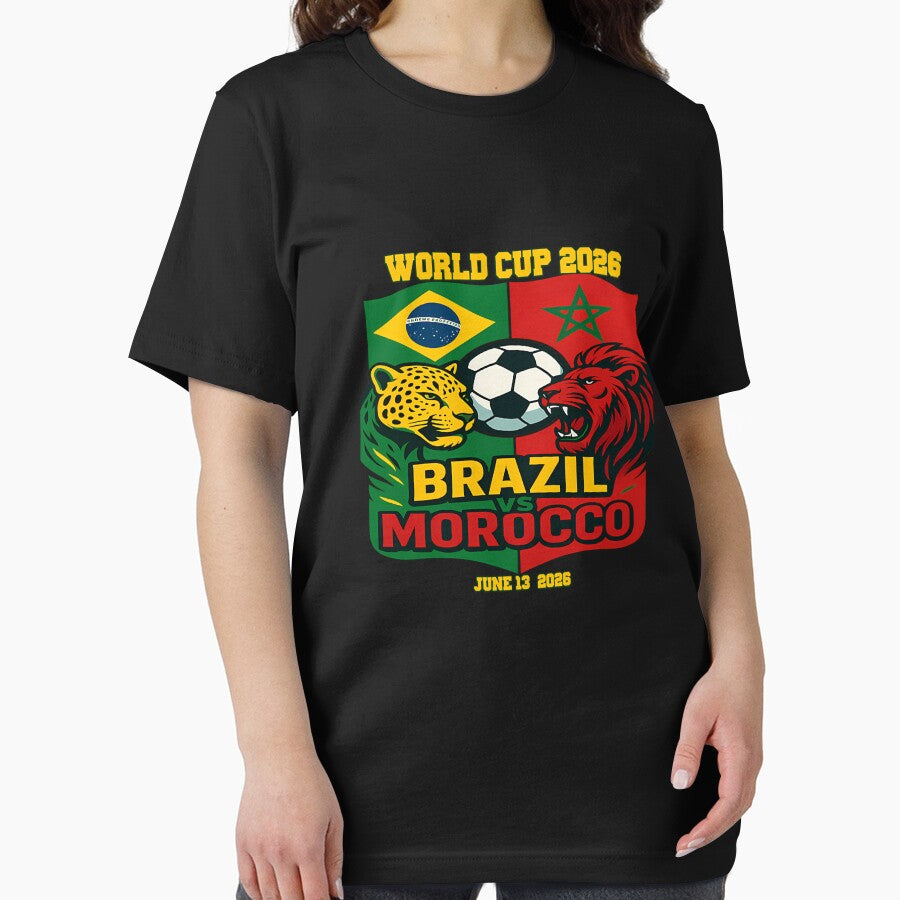 Brazil Vs Morocco June 13 2026 World Cup Soccer We Are Morocco by Sheri2005