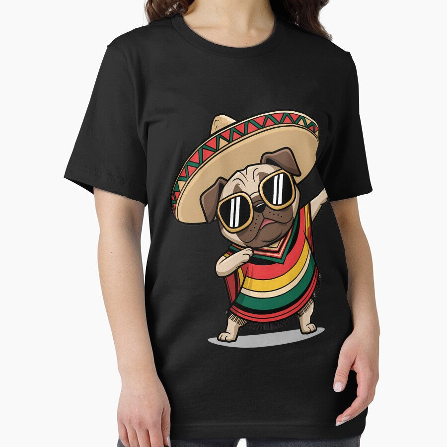 Dabbing Dog Sombrero Mexican by aidenpier