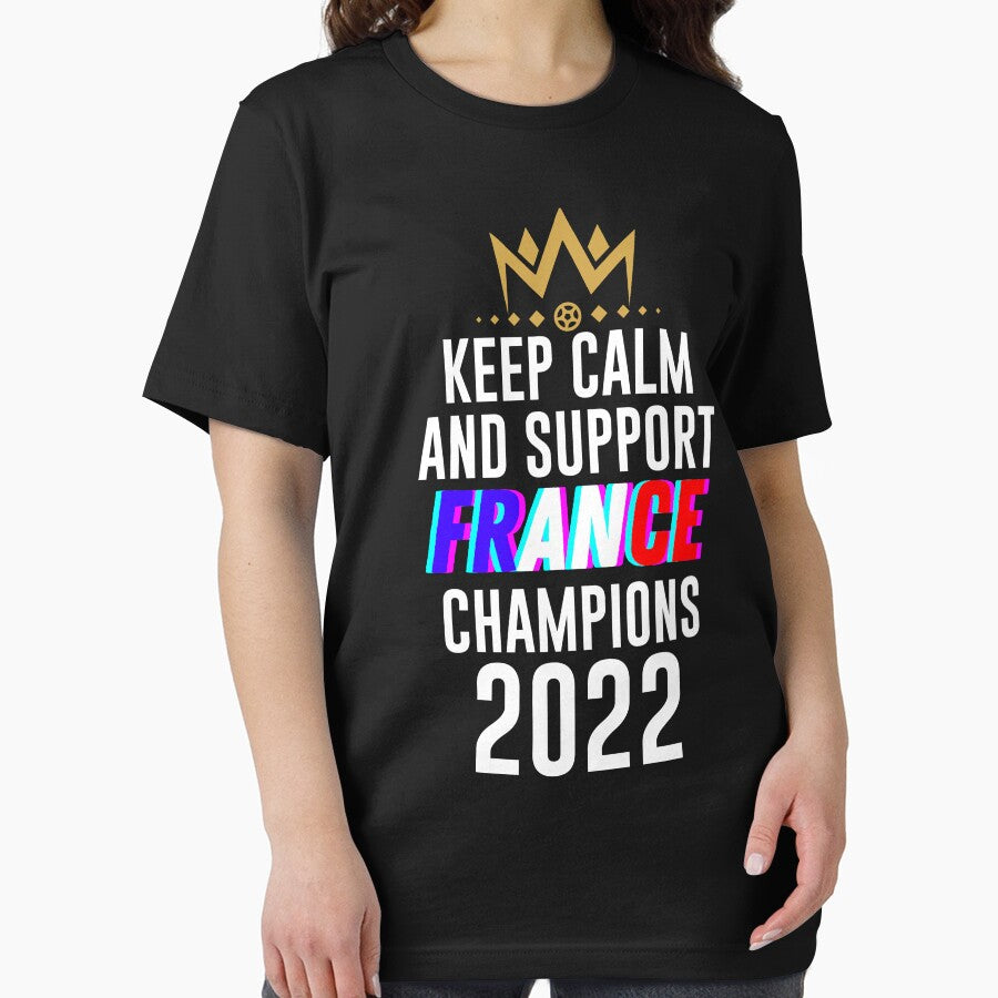 Keep calm and support France | France soccer team 2022 champions | France soccer team qatar by wear4gamers