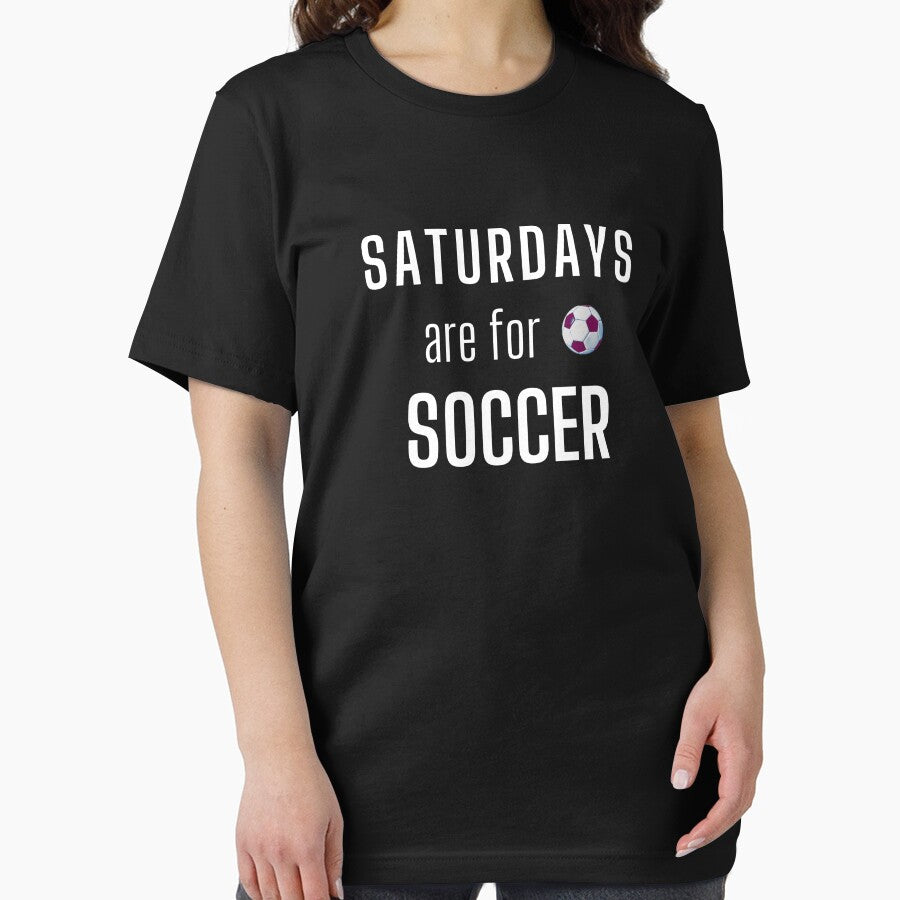 Saturdays Are For Soccer - White by ryanwfraser