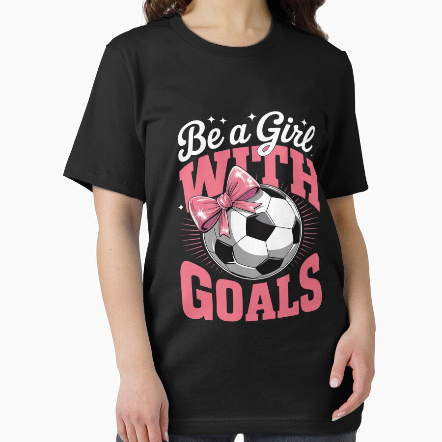 Soccer Girl Mom Mama Mother's Day Be A Girl With Goals by LeeEvans222