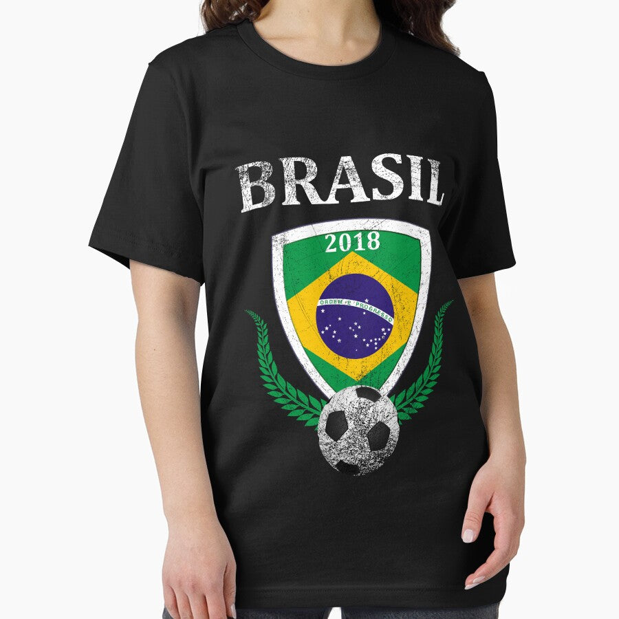 Russia 2018 Brasil National Team Football Shirt by SacCityThreads