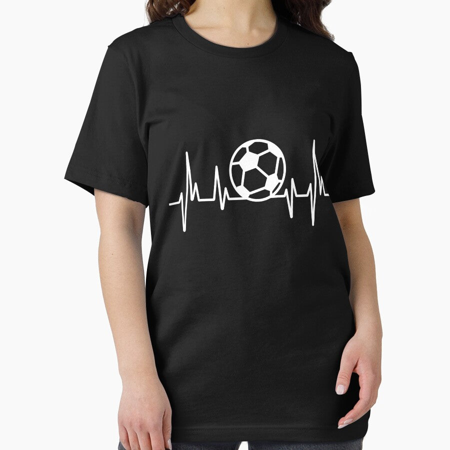 Soccer Heartbeat Shirt - Soccer Player Shirt - Soccer Coach Shirt - I Love Soccer Tshirt - Soccer Lover - Soccer T-Shirt - Heartbeat Soccer by johnii1422