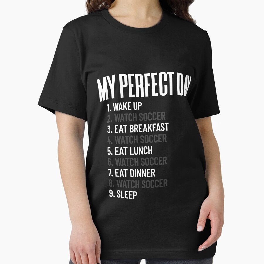 My Perfect Day Watch Soccer All Day Football Soccer Fan Gift Gear by DynamicDesign