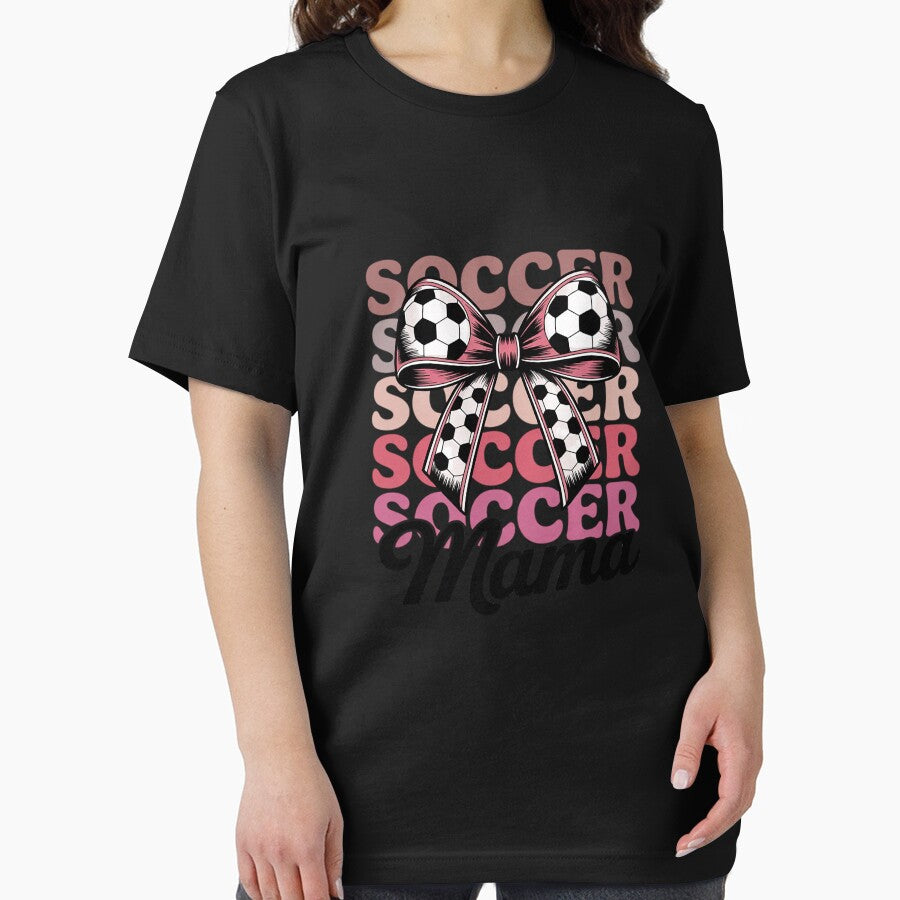 Soccer Mama Soccer Mom Mother's Day Coquette Bow by JonBarnes22