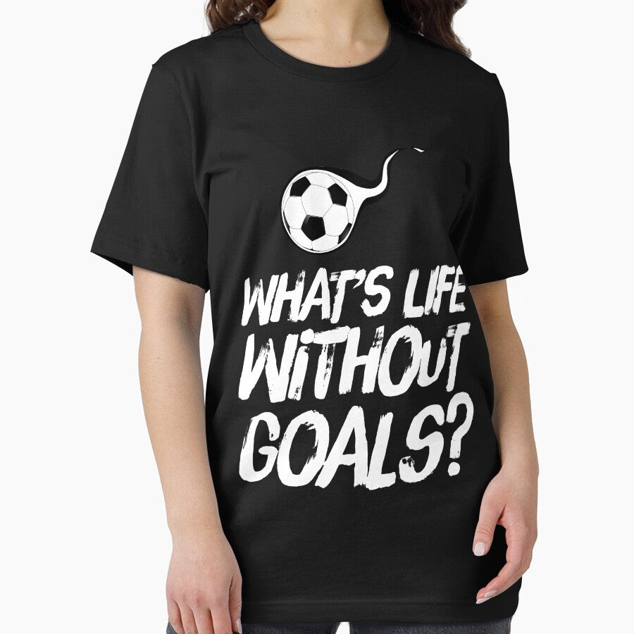 Whats Life Without Goals Funny Soccer by BiagioDeFranco
