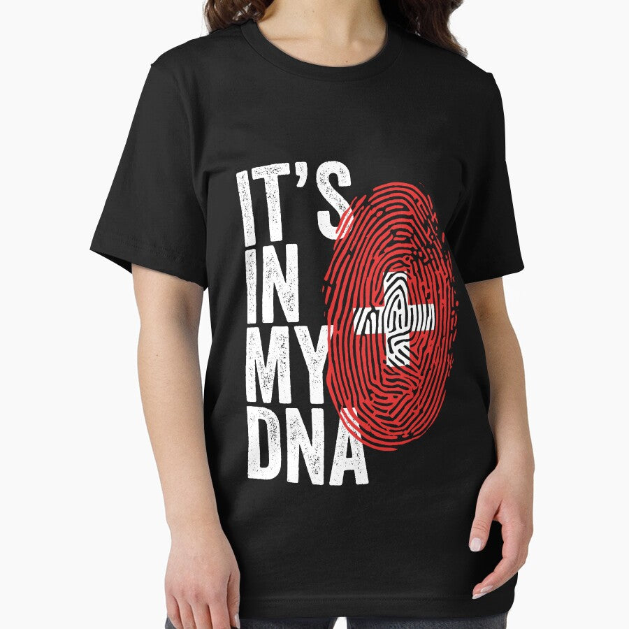 It's in my dna Swiss Flag by Crea-mood