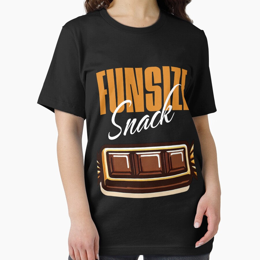 Fun Size, Short People Tee, Snack Lover Gift, Petite Size Shirt, Fun Graphic Top, Unisex T-Shirt by Orens POD