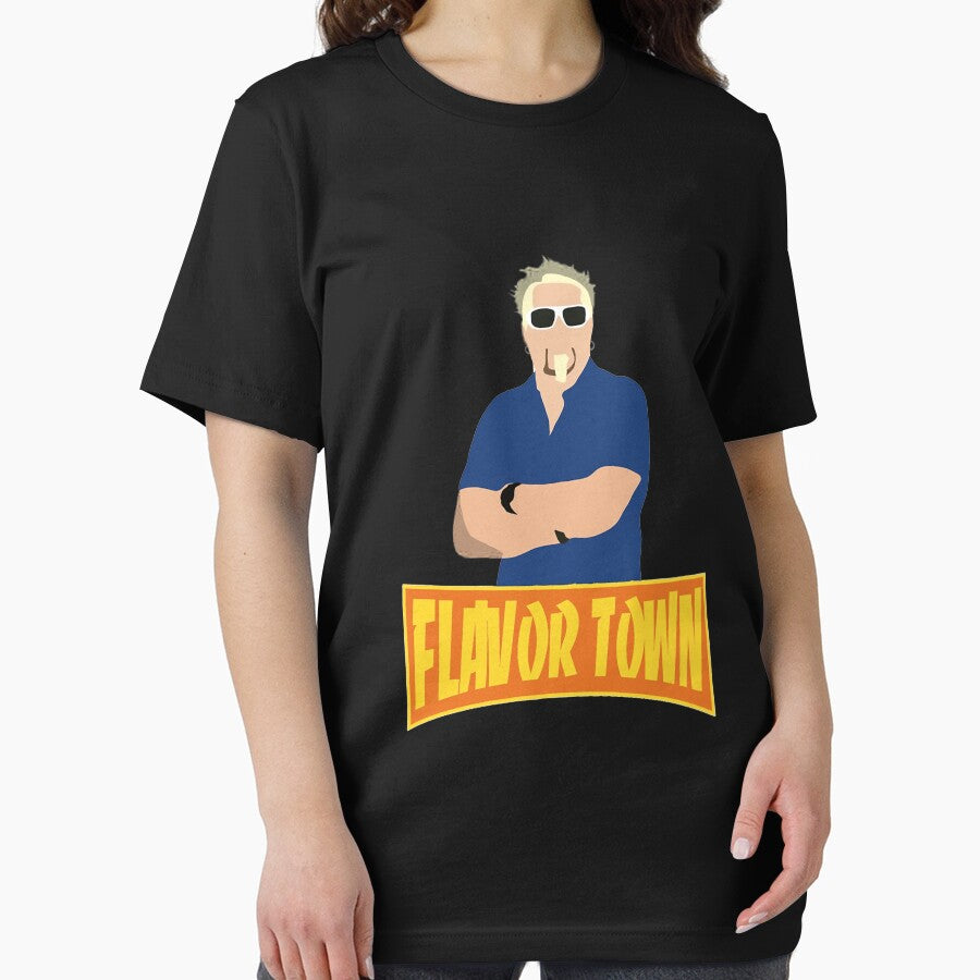 Guy Fieri Flavortown Unisex T Shirt by MargaretBStock
