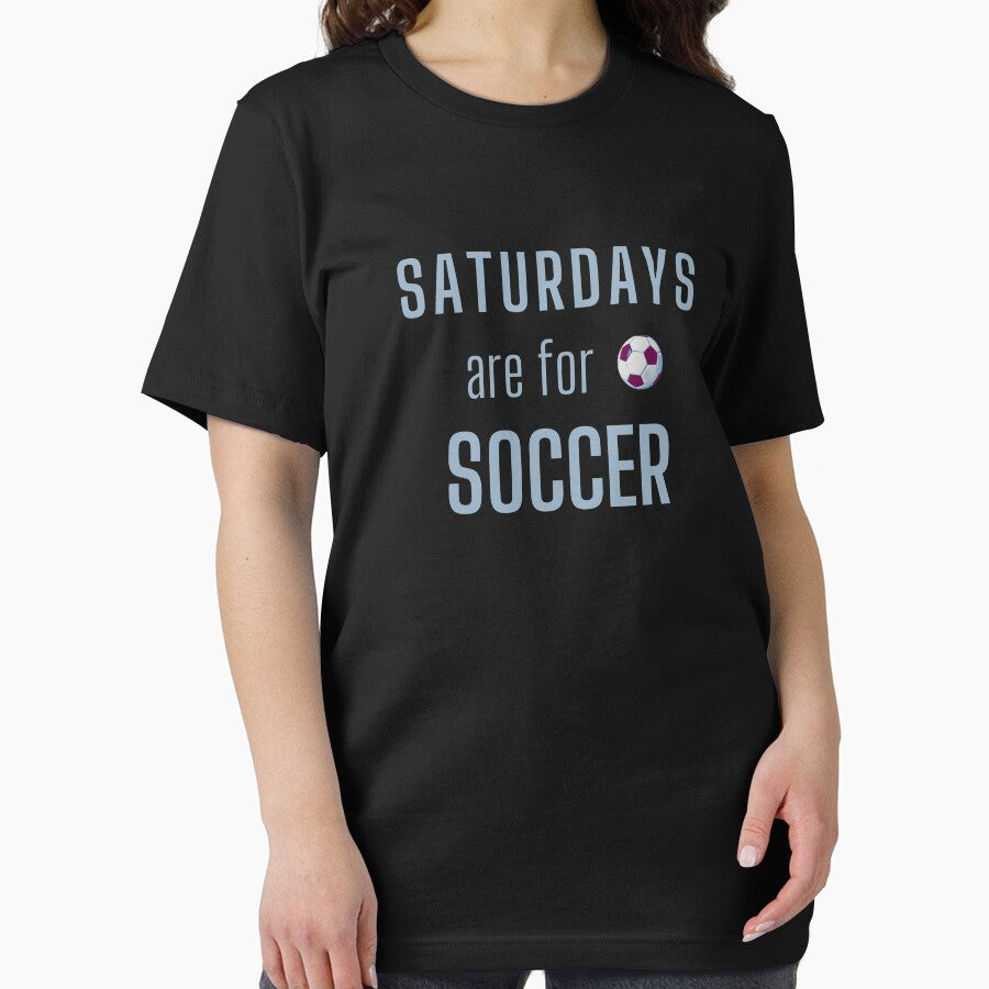 Saturdays Are For Soccer - Light Blue by ryanwfraser