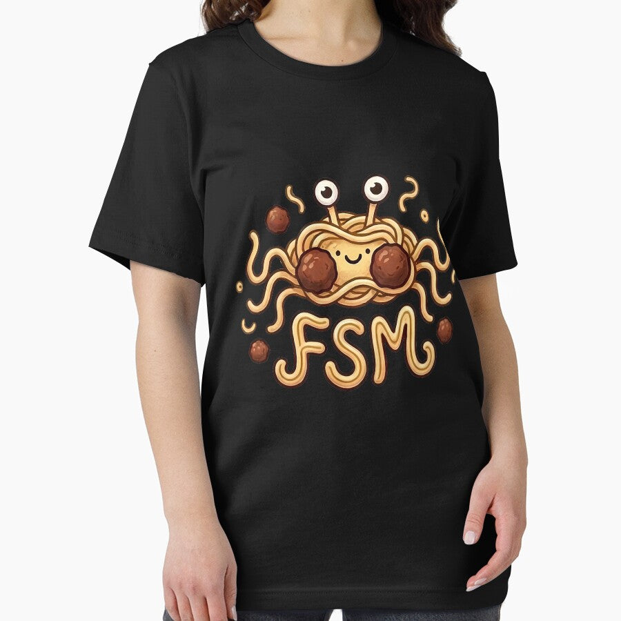 Cute Flying Spaghetti Monster FSM Pastafarian Noodle by k3rstman1