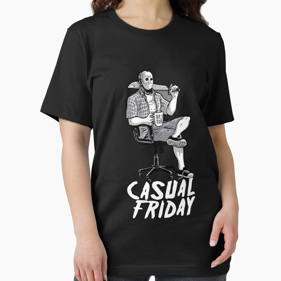 Casual Friday With Jason Voorhees Sticker by amberk1cira
