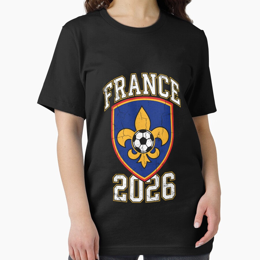 France 2026 Fleur-De-Lis Football Crest by donwolfonline